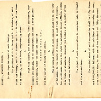 Chero-Cola Company Petition for Incorporation