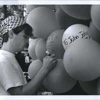 Balloon Memorial for AIDS Victims